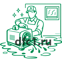 Сушка и уборка после потопа в Уфе